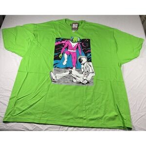 Million Dolla Motive ALIEN STEP OVER - GHOST GREEN T-SHIRT 4X